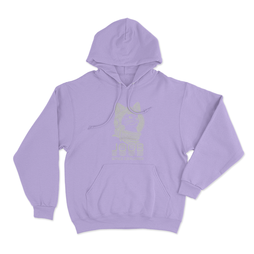Joob Space Explorer Unisex Hoodie Purple Joob Space Explorer Unisex Hoodie Purple