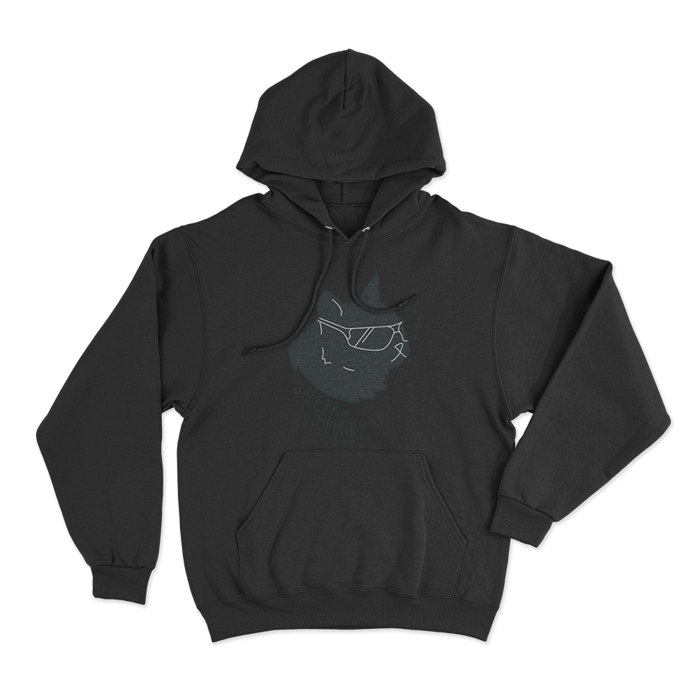 Safety is Impurrtant Unisex Hoodie Black Safety is Impurrtant Unisex Hoodie Black