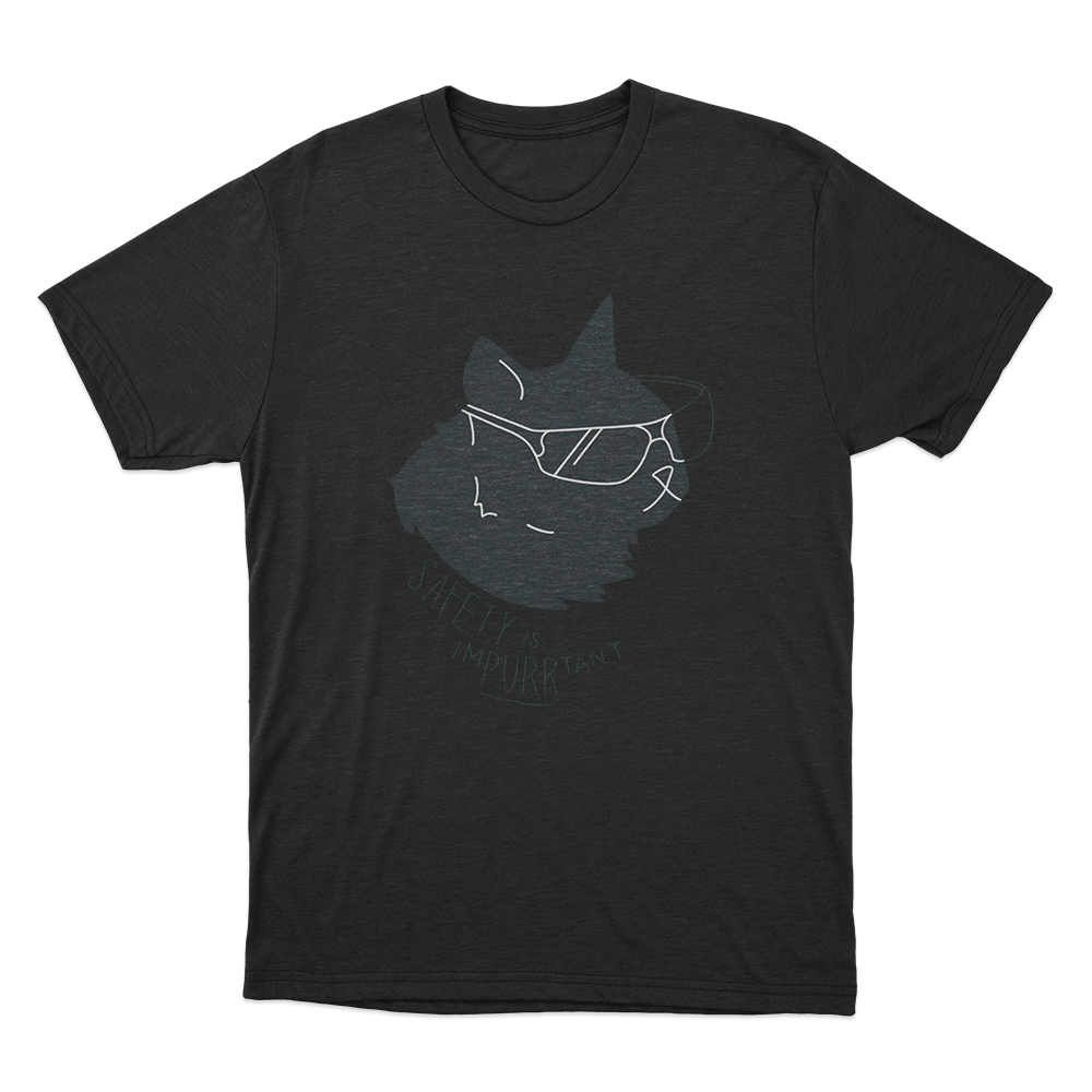 Safety is Impurrtant Unisex T Shirt Black Safety is Impurrtant Unisex T Shirt Black